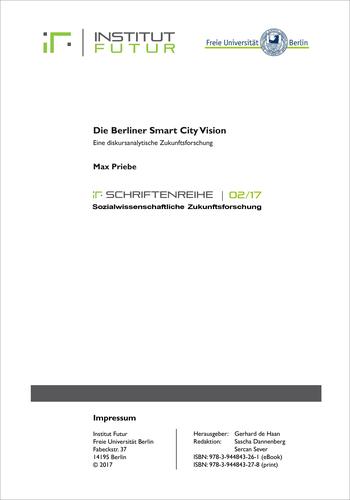 Die Berliner Smart City Vision von Max Priebe