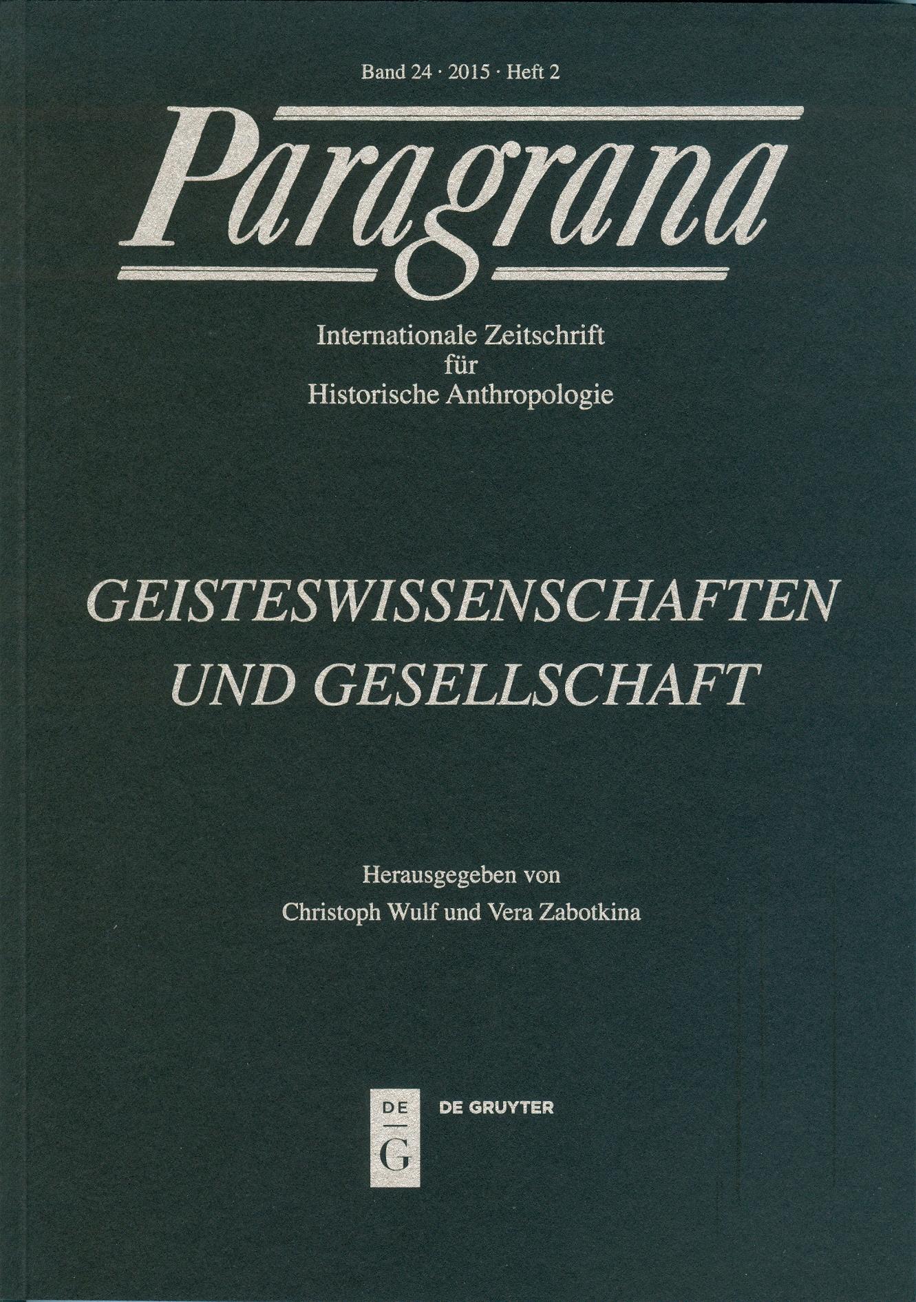 Paragrana Geisteswissenschaften und Gesellschaft0001