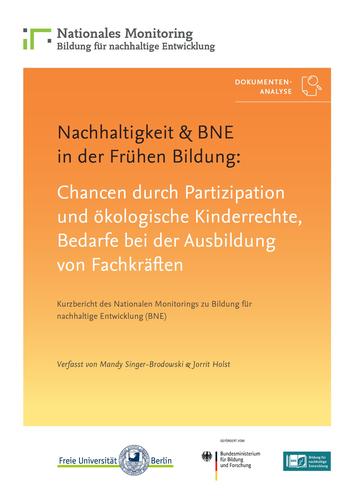 Nachhaltigkeit & BNE in der Frühen Bildung