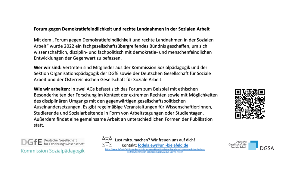 Forum gegen Demokratiefeindlichkeit