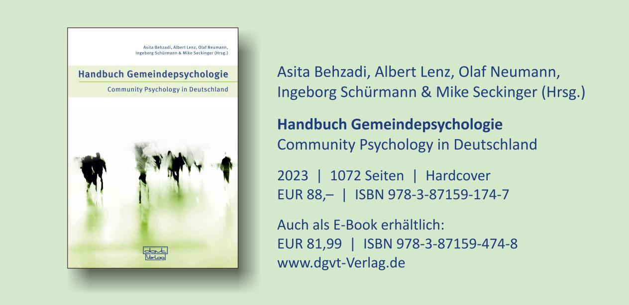 Handbuch Gemeindepsychologie