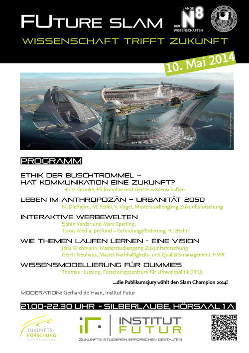 Future Slam 2014 - Wissenschaft trifft Zukunft