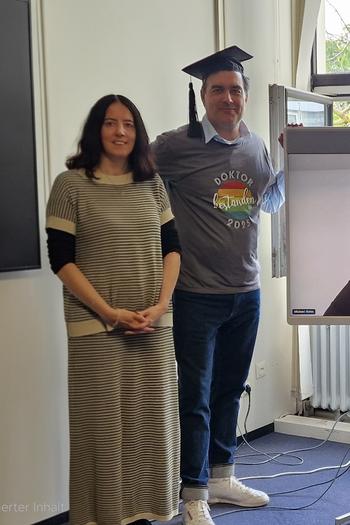 Prof. Dr. Marianne Schüpbach und Simon Baumgartner