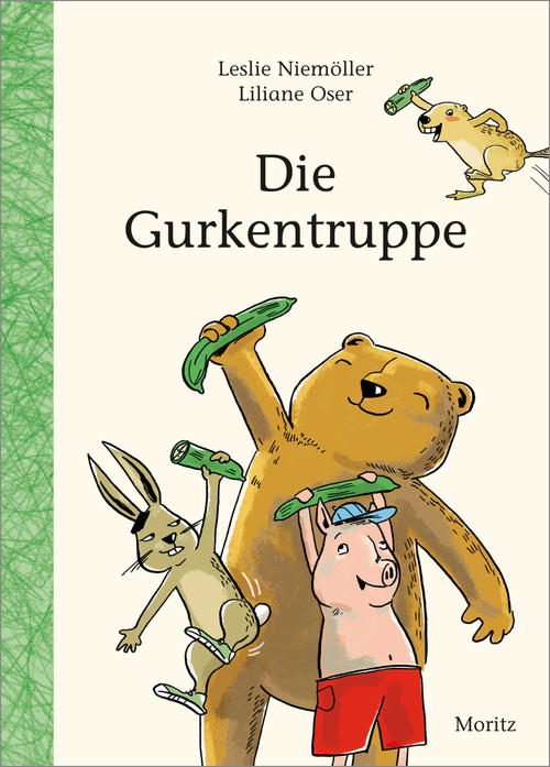 Leslie Niemöller: Die Gurkentruppe. Mit Illustrationen von Liliane Oser. Frankfurt/M.: Moritz.