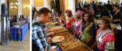 East African food buffet