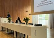 Begrüßung durch Prof. Dr. Michael Brodowski, Alice Salomon Hochschule Berlin