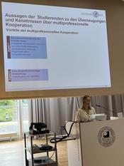Referat Serafine zu Bentheim, Masterabsolventin Freie Universität Berlin