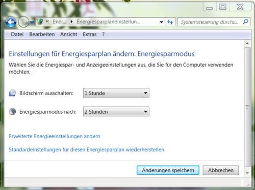 Windows7/Einstellungen